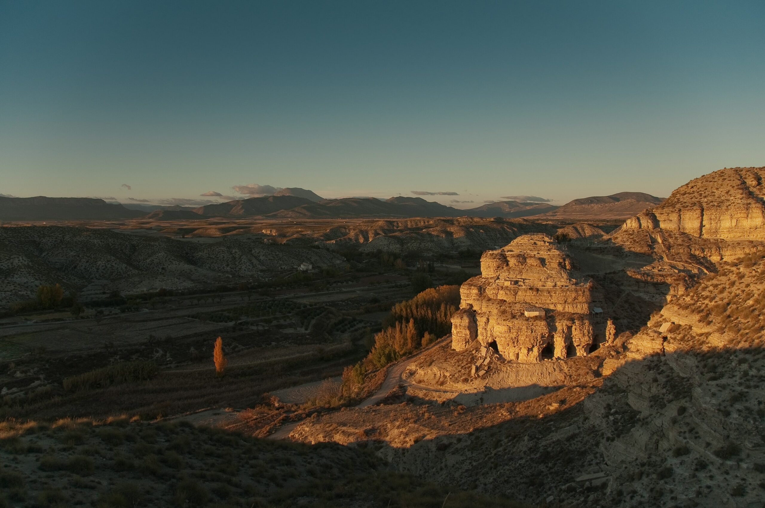 Paisaje y geología en Galera